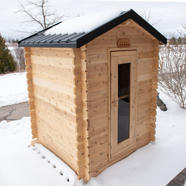 Leisure Cabin CT Granby Cabin Sauna