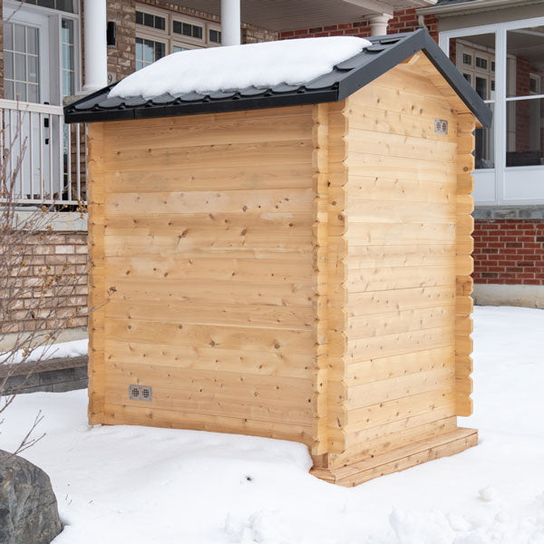 Leisure Cabin CT Granby Cabin Sauna