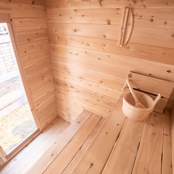 Leisure Cabin CT Granby Cabin Sauna