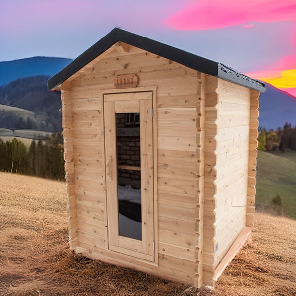 Leisure Cabin CT Granby Cabin Sauna