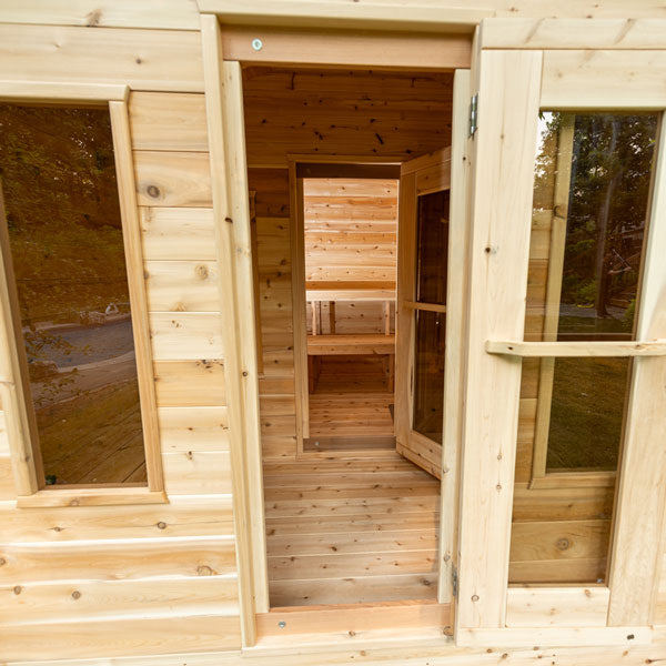 Leisure Craft Georgian Cabin Sauna with Changeroom