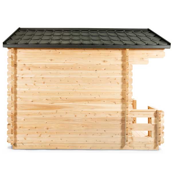 Leisure Craft CT Georgian Cabin Sauna with Porch