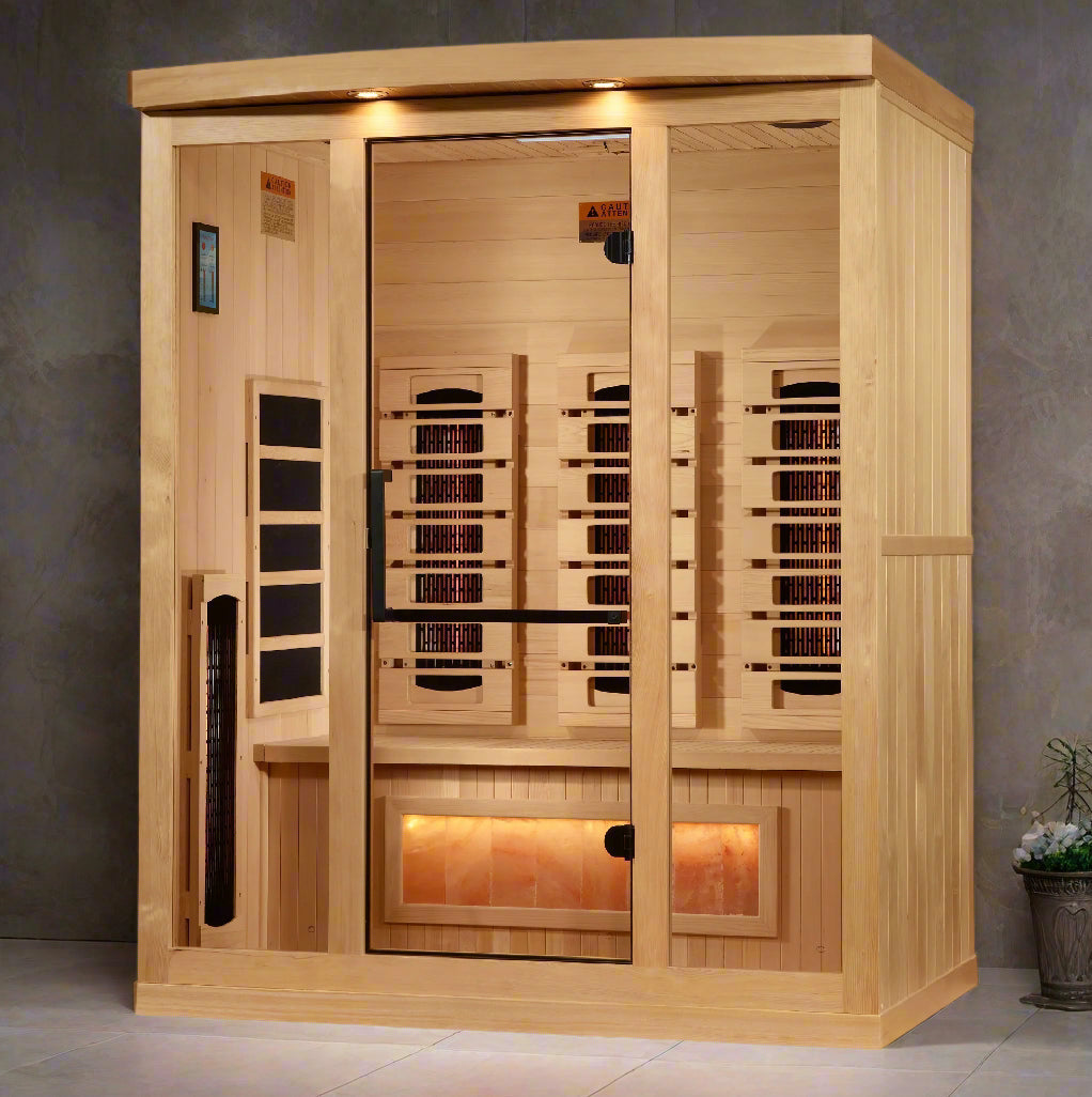 Vault Of Wellness 3 person Full Spectrum Infrared Sauna