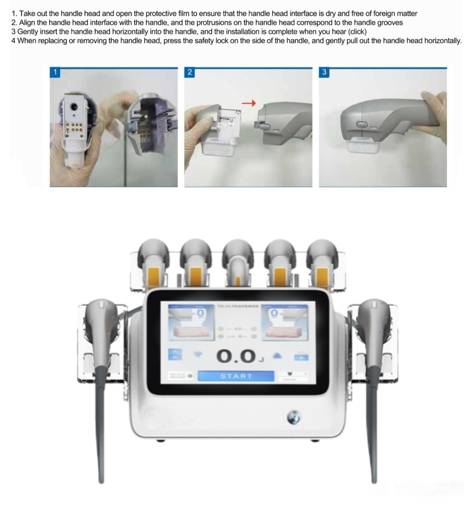 Vault of Wellness 7D Ultra Lift – Professional HIFU Skin Tightening & Lifting Device