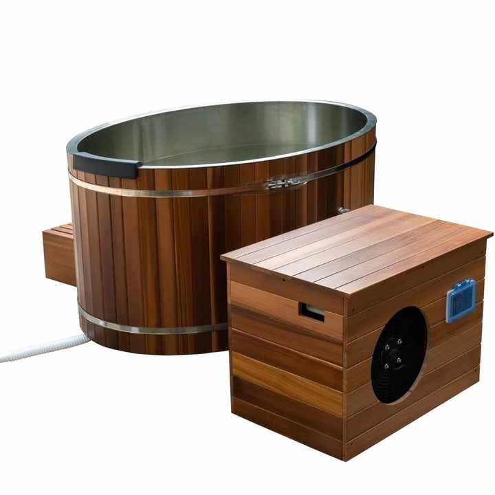 Premium Red Cedar Cold Plunge Tub