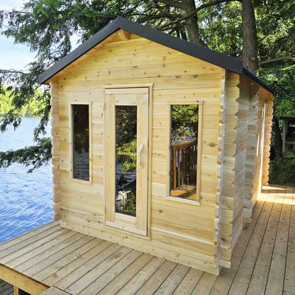 Leisure Craft Georgian Cabin Sauna with Changeroom