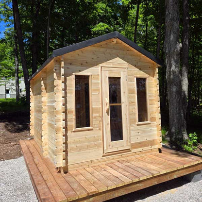 Leisure Craft Georgian Cabin Sauna with Changeroom