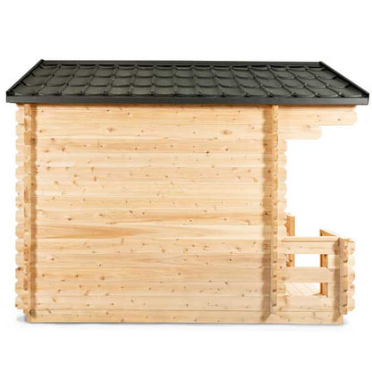 Leisure Craft CT Georgian Cabin Sauna with Porch